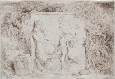 Bacchanal by Jean Honore Fragonard