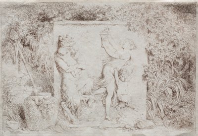 Bacchanal, 1763 by Jean Honore Fragonard