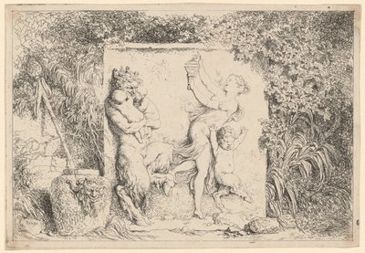 Dance of the Satyrs by Jean Honore Fragonard