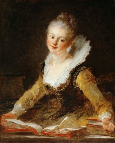 The Study by Jean Honore Fragonard