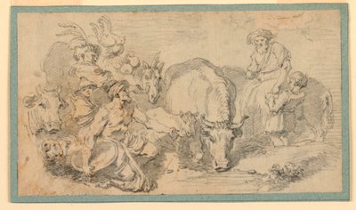 Oriental Scene by Jean Honore Fragonard