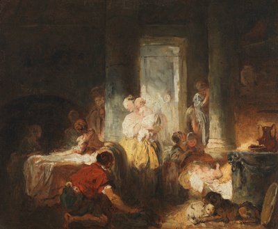 Roman Interior by Jean Honore Fragonard