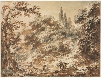 Scene in a Park by Jean Honore Fragonard