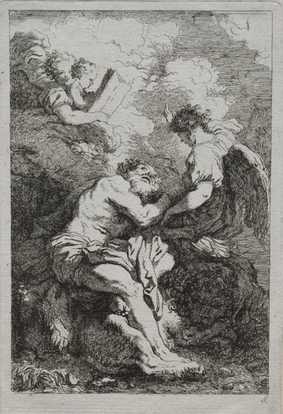 St. Jerome by Jean Honore Fragonard