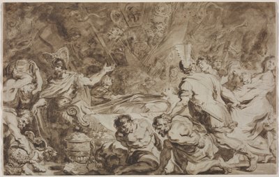 The Funeral of Decius Mus by Jean Honore Fragonard