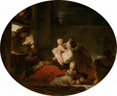 The Happy Family, c. 1775 by Jean Honore Fragonard