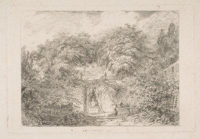 The Little Park, ca. 1763 by Jean Honore Fragonard