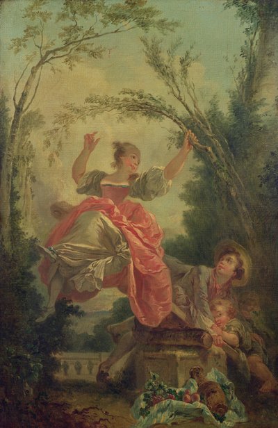 The See-saw by Jean Honore Fragonard