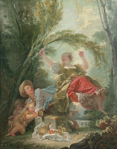 The Seesaw by Jean Honore Fragonard