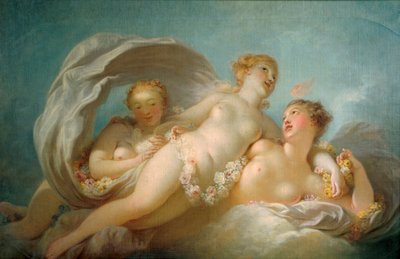 The Three Graces by Jean Honore Fragonard