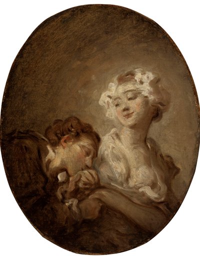 The Coquette and the Youth by Jean Honore Fragonard