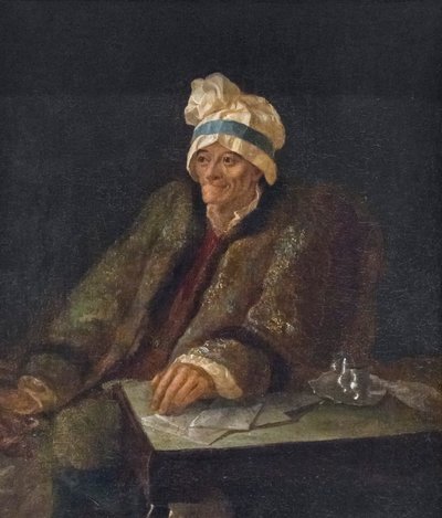 Portrait of Voltaire by Jean Huber