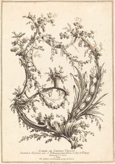 Title Page by Jean Jacques Avril I after Jean Baptiste Pillement