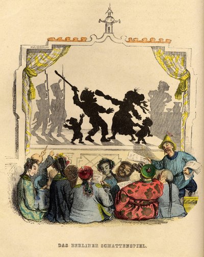 The Berlin Shadowplay by Jean Jacques Grandville