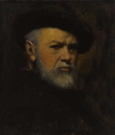 Self-Portrait, c. 1890 by Jean Jacques Henner