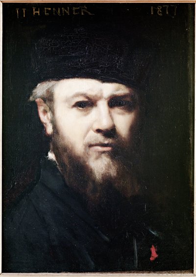Self Portrait, 1877 by Jean Jacques Henner