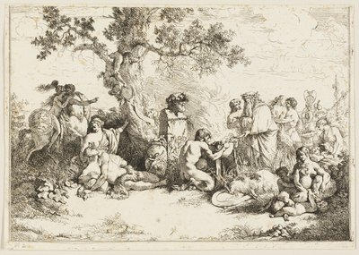 Sacrifice to the God Pan by Jean Jacques Lagrenee