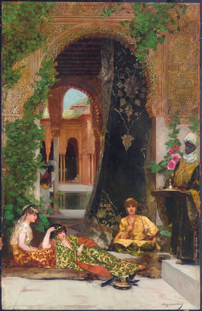 Harem Women by Jean Joseph Benjamin Constant