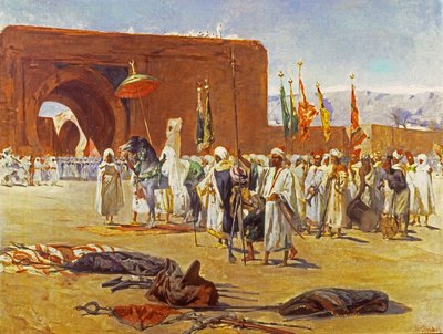 Moorish Procession by Jean Joseph Benjamin Constant