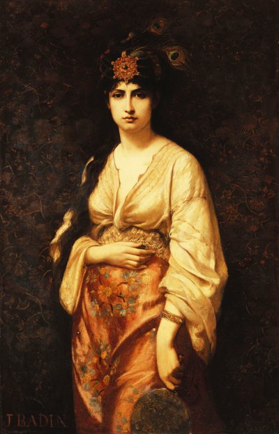 The Queen of Sheba by Jean Jules Badin