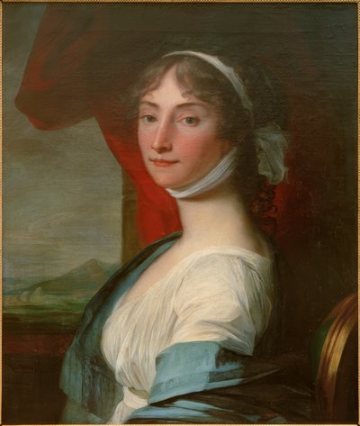 Friederike Leisching, by J.L. Mosnier by Jean Laurent Mosnier
