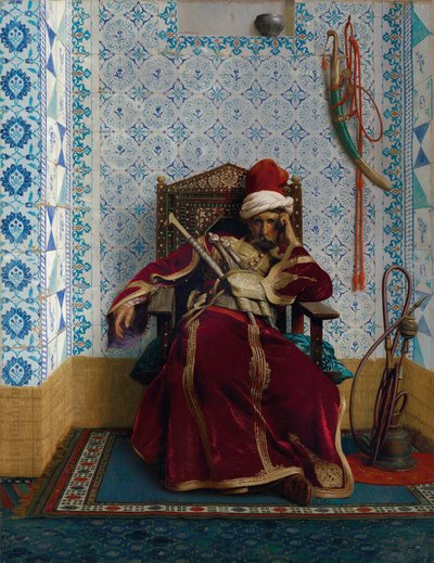 Markos Botsaris (1874) by Jean Leon Gerome