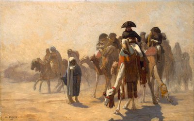 Napoleon in Egypt by Jean Leon Gerome