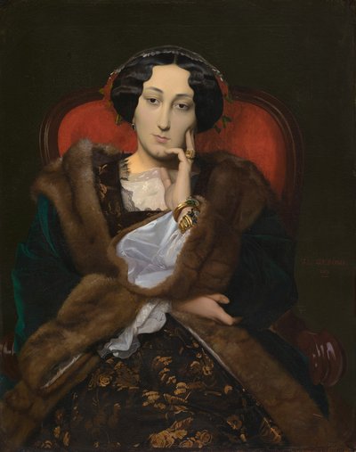 Portrait of a Woman by Jean Leon Gerome