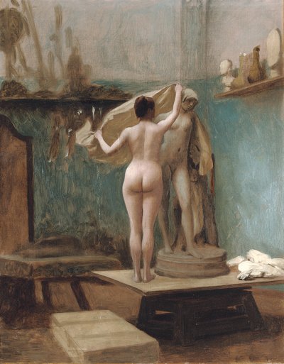 The End of the Sitting, c.1896 by Jean Leon Gerome