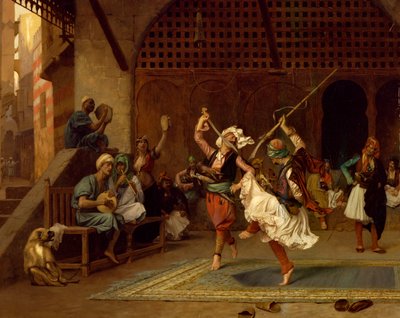 The Pyrrhic Dance by Jean Leon Gerome