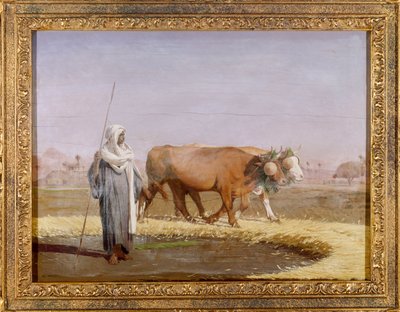 Treading Out Wheat in Egypt by Jean Leon Gerome