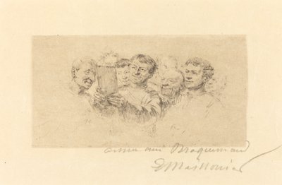 The Amateurs by Jean Louis Ernest Meissonier