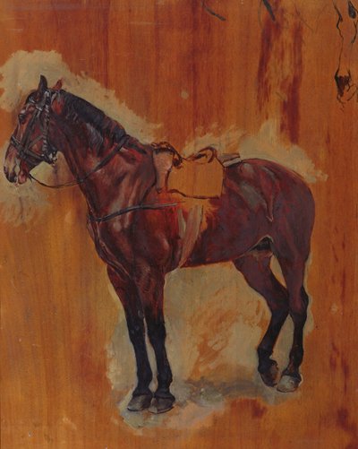 Study of a Horse by Jean Louis Ernest Meissonier