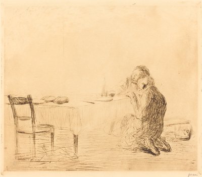 After the Vision (second plate) by Jean Louis Forain