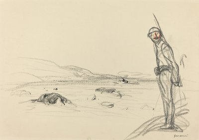 Along the Marne by Jean Louis Forain