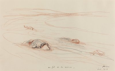 Along the Marne by Jean Louis Forain