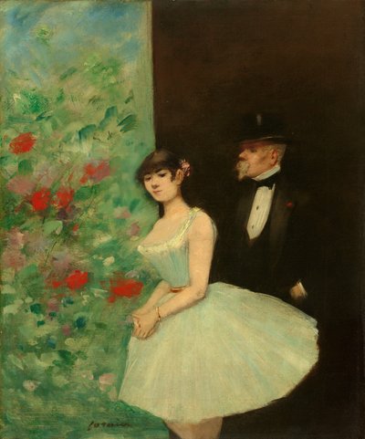 Behind the Scenes by Jean Louis Forain