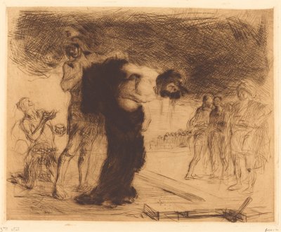 Christ Stripped of His Clothes by Jean Louis Forain