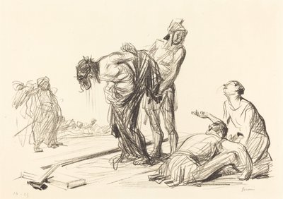 Christ Stripped of His Clothes by Jean Louis Forain