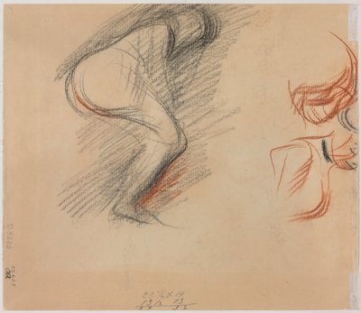 Figure Sketches by Jean Louis Forain