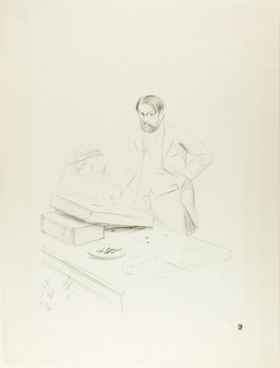 Forain, Lithographer by Jean Louis Forain