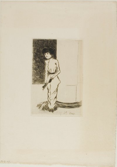 Frontispiece from Croquis Parisiens by Jean Louis Forain