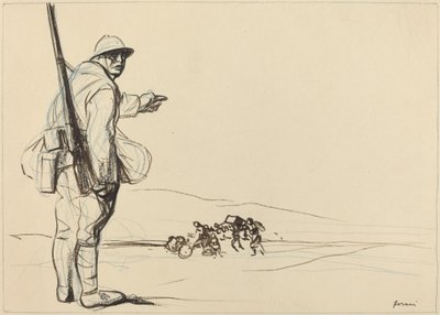 German Advance by Jean Louis Forain