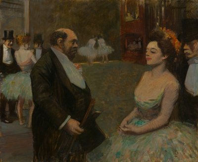 In the Wings, 1899 by Jean Louis Forain
