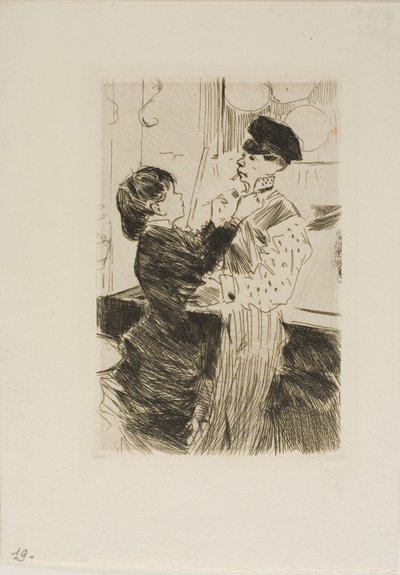 Knotting the Cravat by Jean Louis Forain