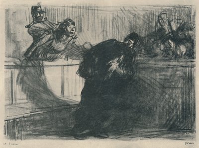 The Lawyer Invective, 1919 by Jean Louis Forain