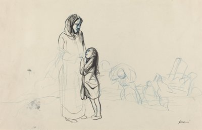 Refugees, c. 1914-1919 by Jean Louis Forain