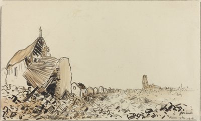 Reims, November 1918 by Jean Louis Forain