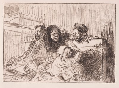 Witnesses at the Audience by Jean Louis Forain