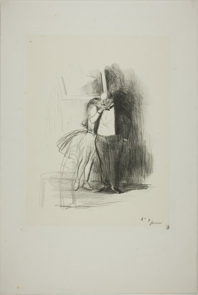 The Consent by Jean Louis Forain